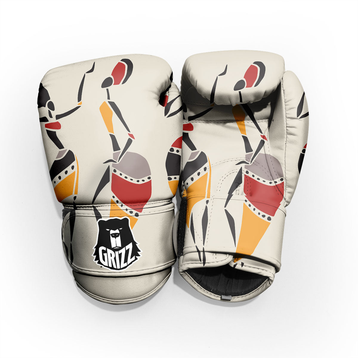 African Ethnic Girl Print Pro Boxing Glove