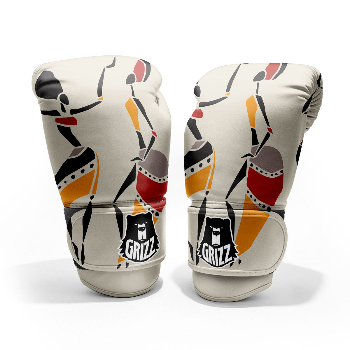 African Ethnic Girl Print Pro Boxing Glove