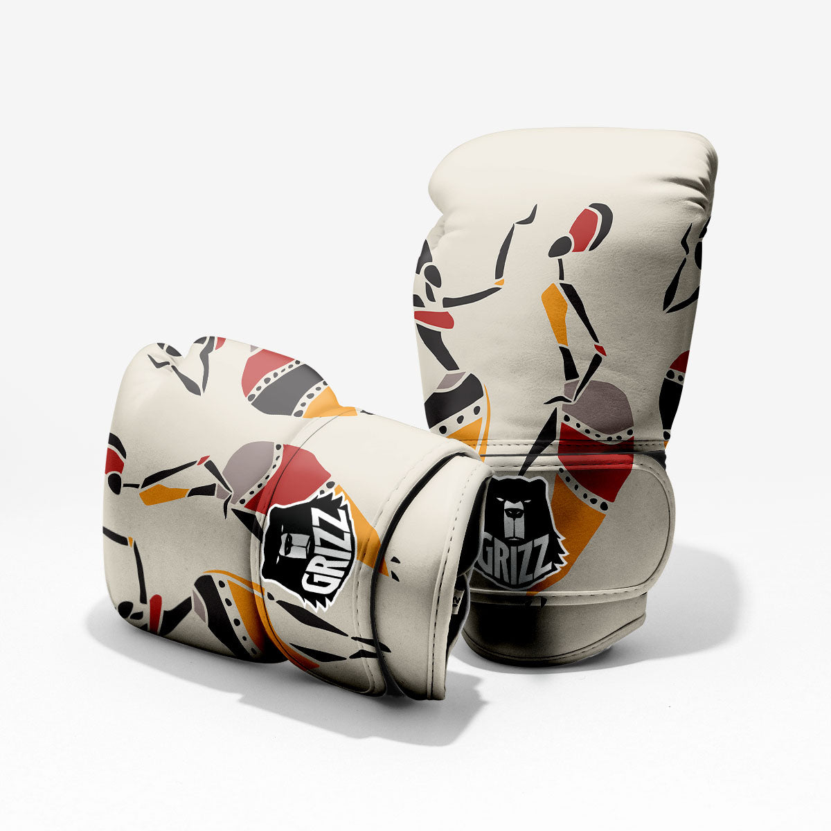 African Ethnic Girl Print Pro Boxing Glove