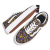 African Girl Art Print Pattern Skate Shoes-grizzshop