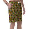 African Kente Pattern Print Men's Shorts-grizzshop