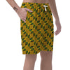 African Kente Print Pattern Men's Shorts-grizzshop