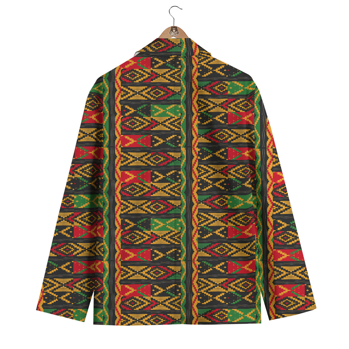 African Pattern Men's Blazer-grizzshop
