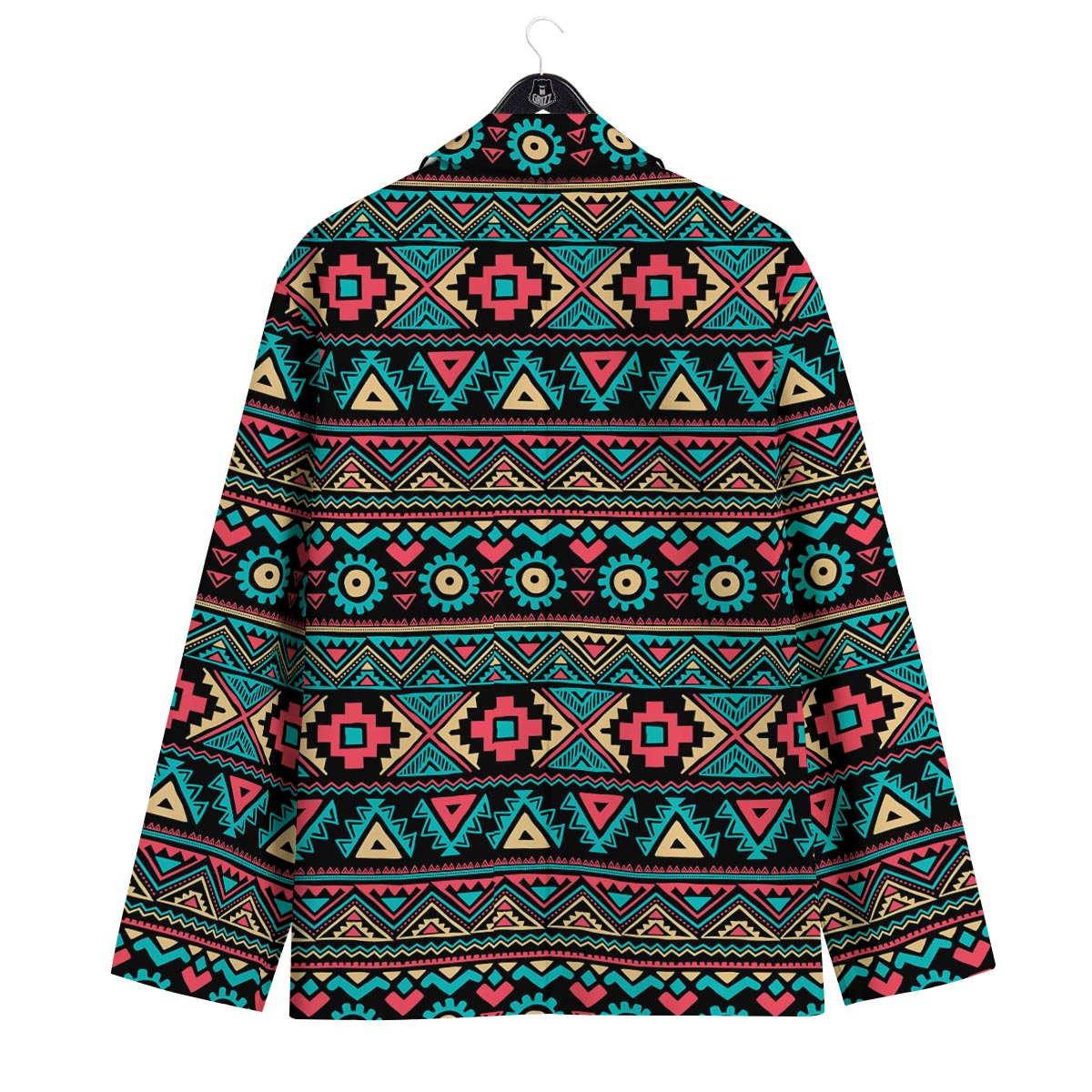 African Tribal Ethnic Print Pattern Men's Sport Coat-grizzshop