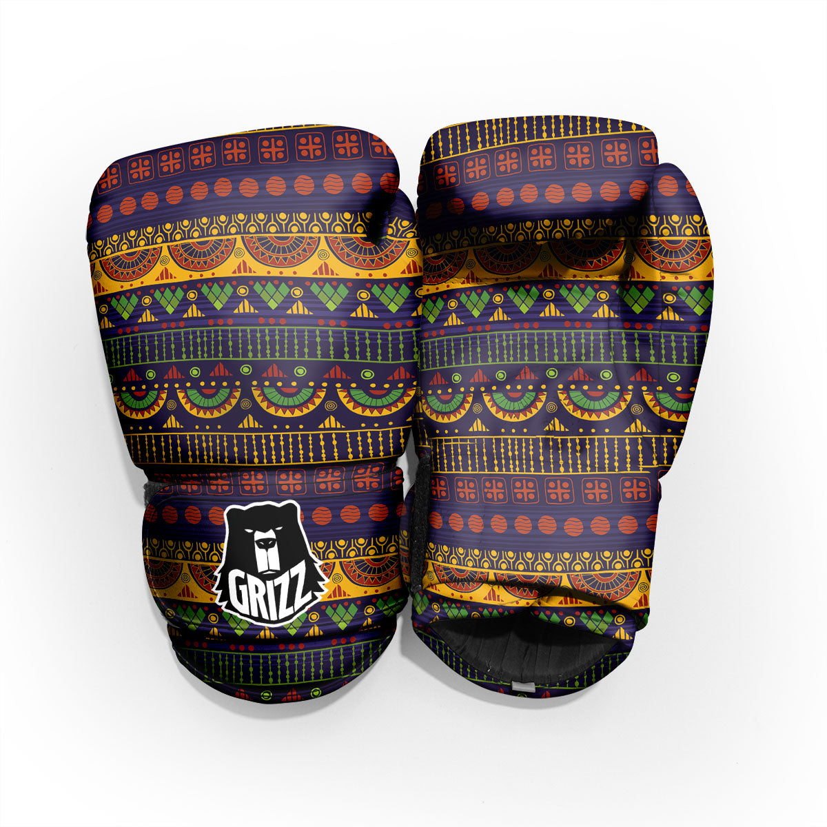 African Tribal Native Print Pattern Pro Boxing Glove