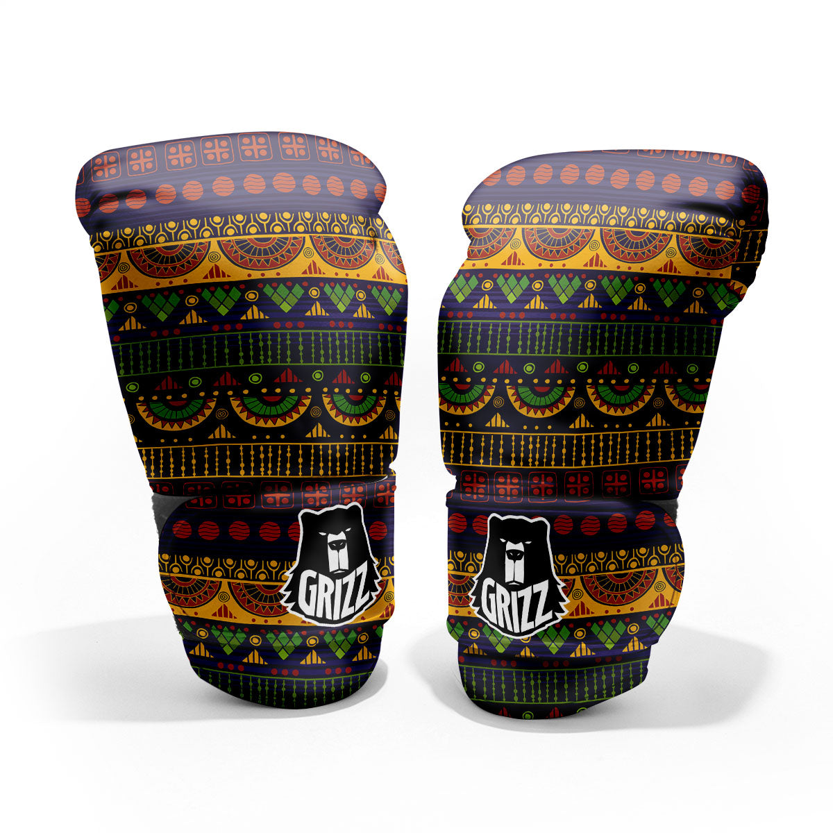 African Tribal Native Print Pattern Pro Boxing Glove