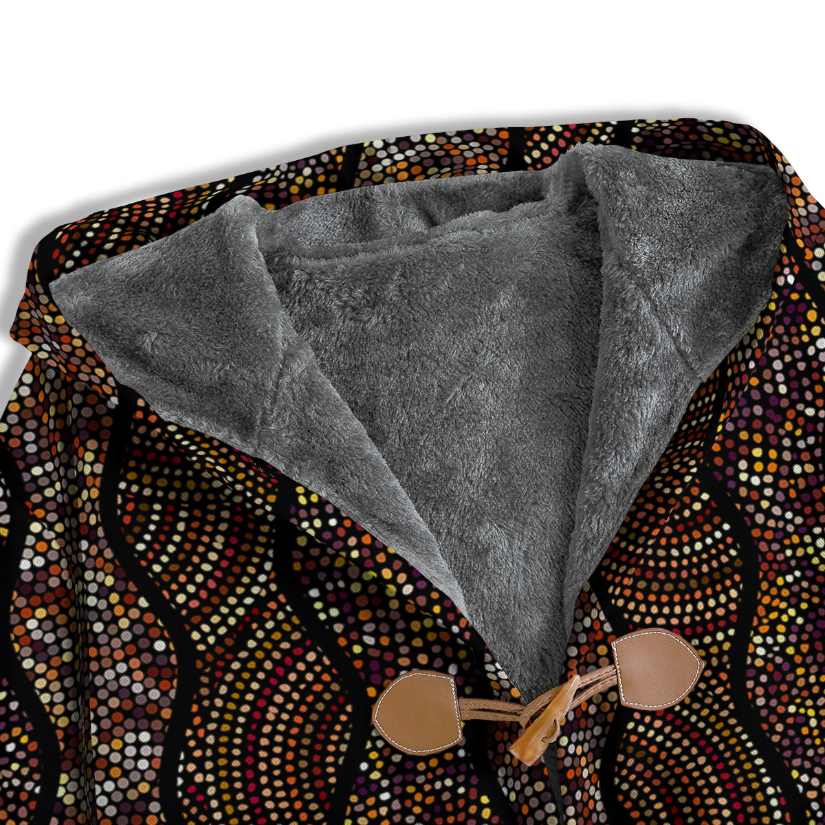 Afro African Dot Print Pattern Men's Windbreaker Jacket-grizzshop