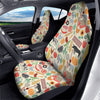 Agriculture Farming Colorful Print Pattern Car Seat Covers-grizzshop