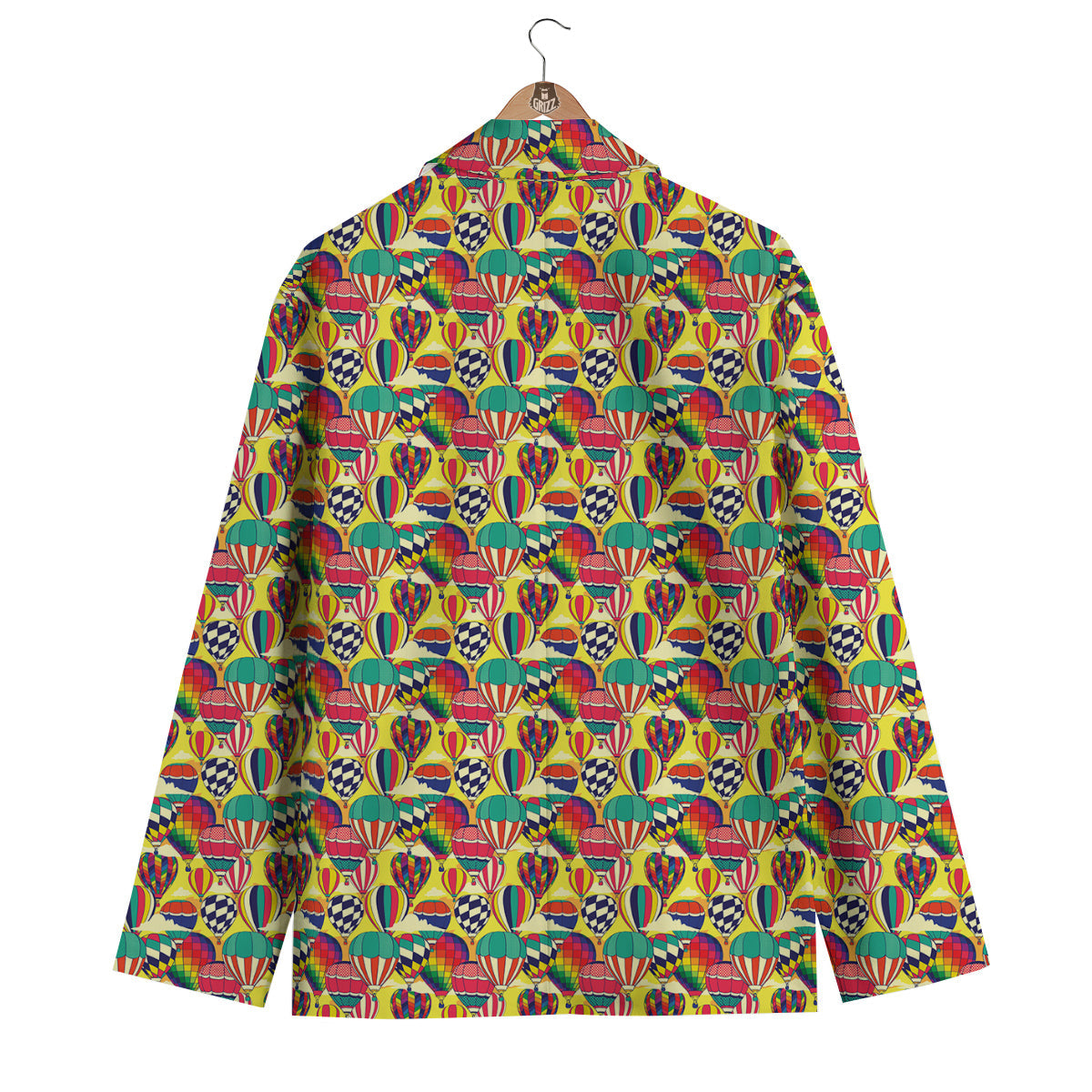 Air Balloon Colorful Print Pattern Men's Blazer-grizzshop