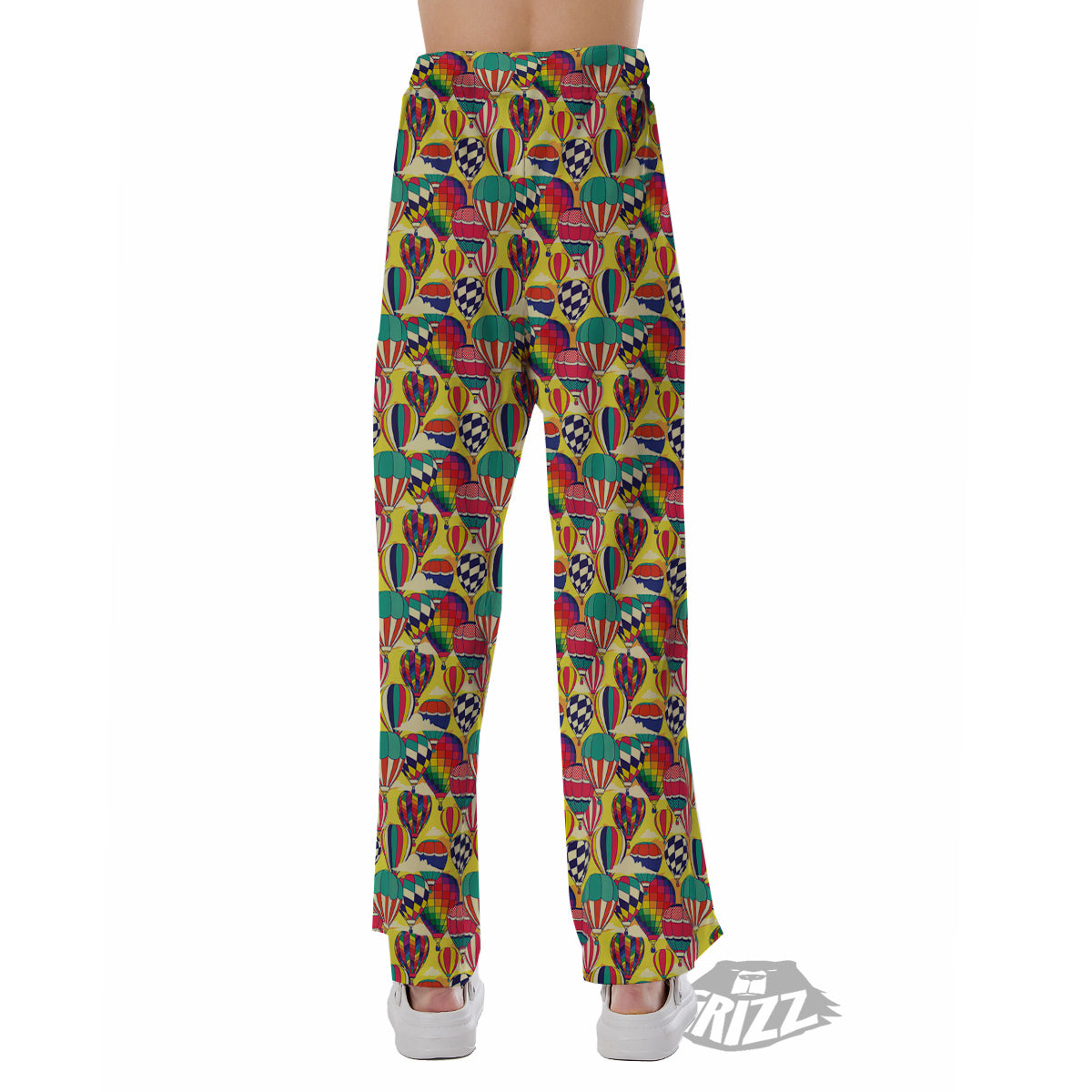 Air Balloon Colorful Print Pattern Pajama Pants-grizzshop