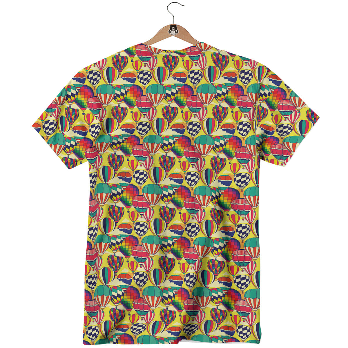 Air Balloon Colorful Print Pattern T-Shirt-grizzshop