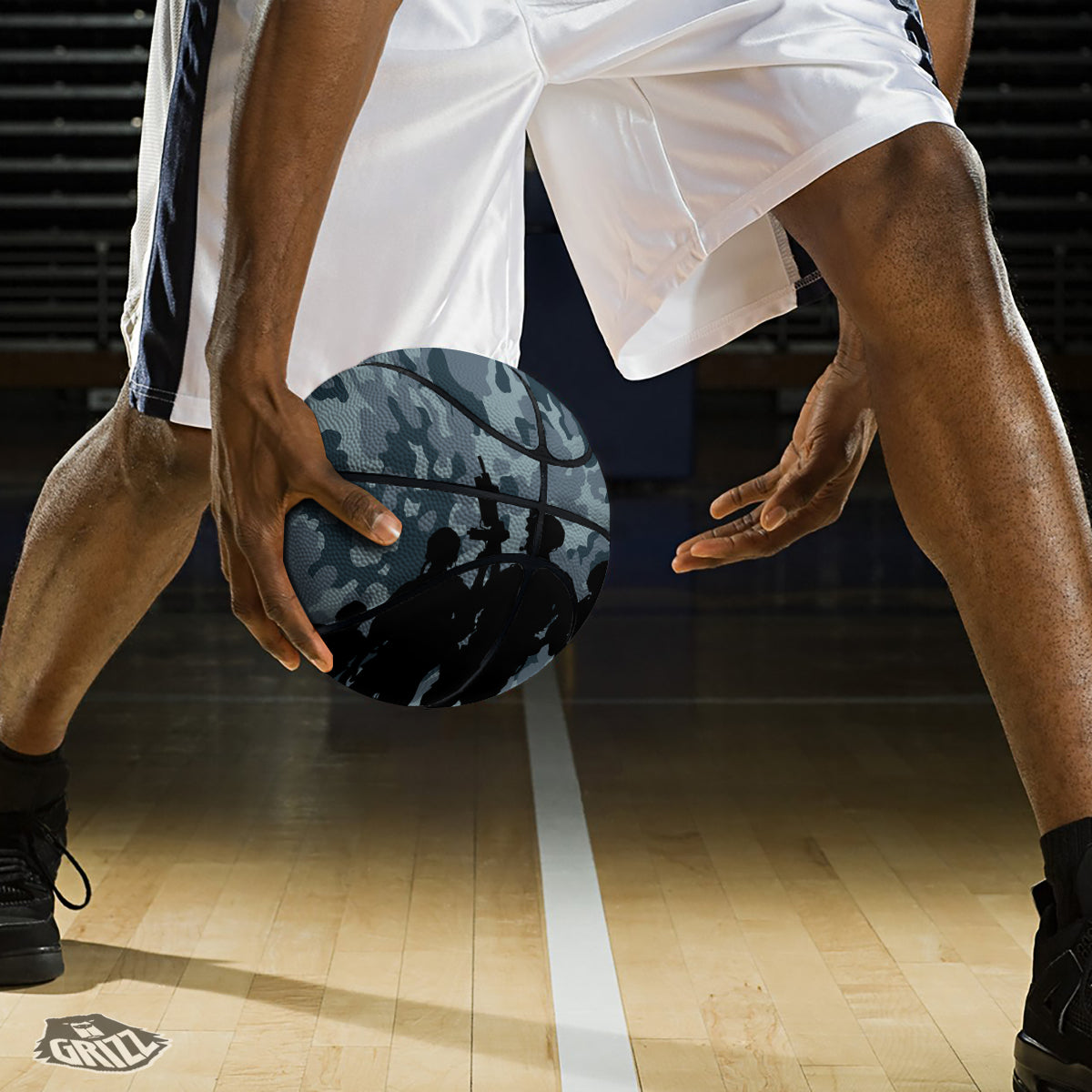 Air Force And Camouflage Print Basketball