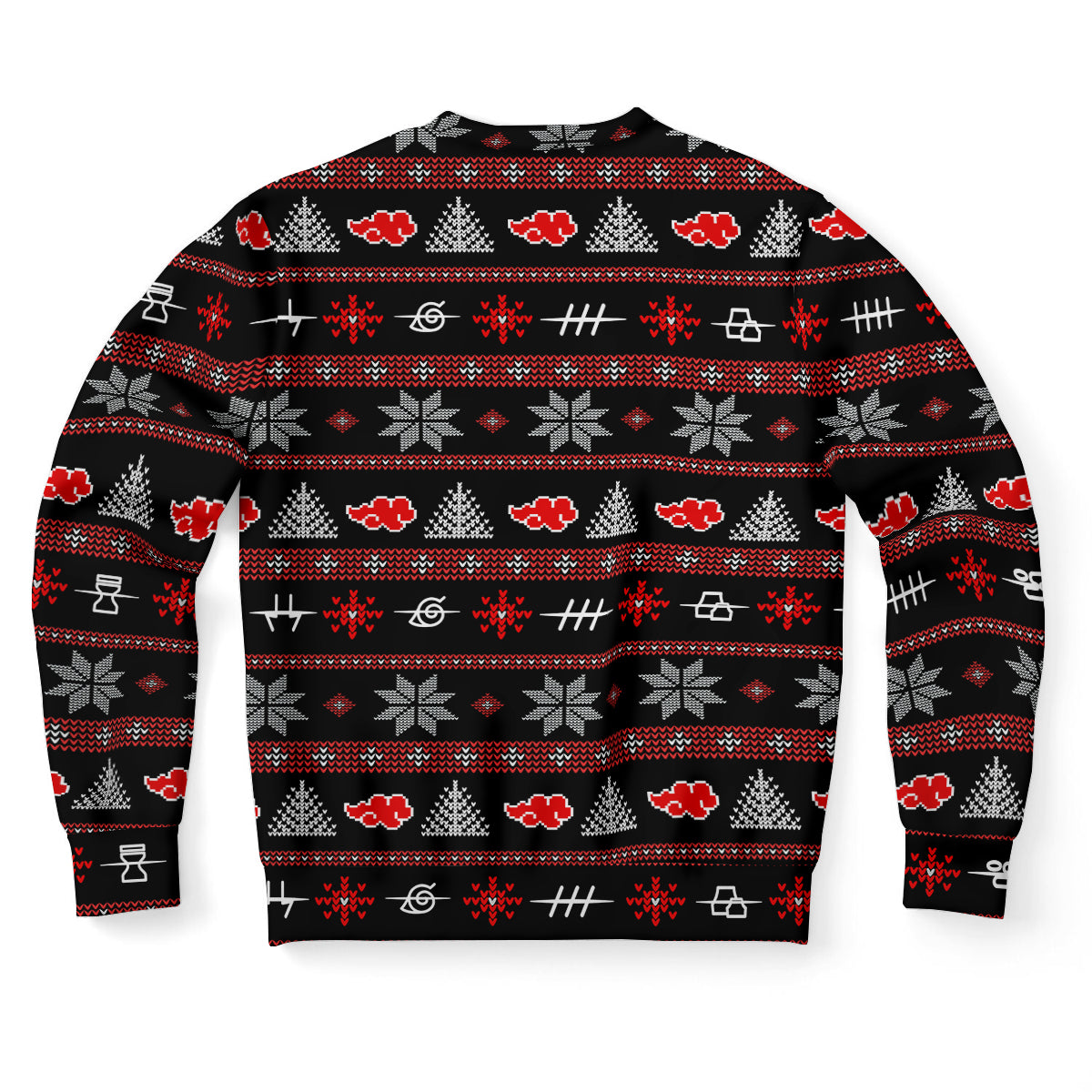 Akatsuki Pattern Ugly Christmas Sweater-grizzshop