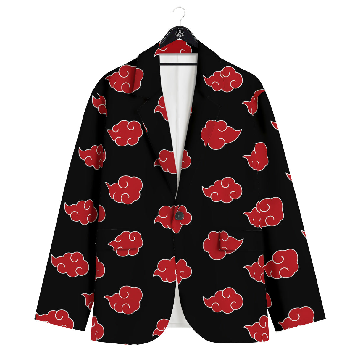 Akatsuki Print Pattern Men's Sport Coat