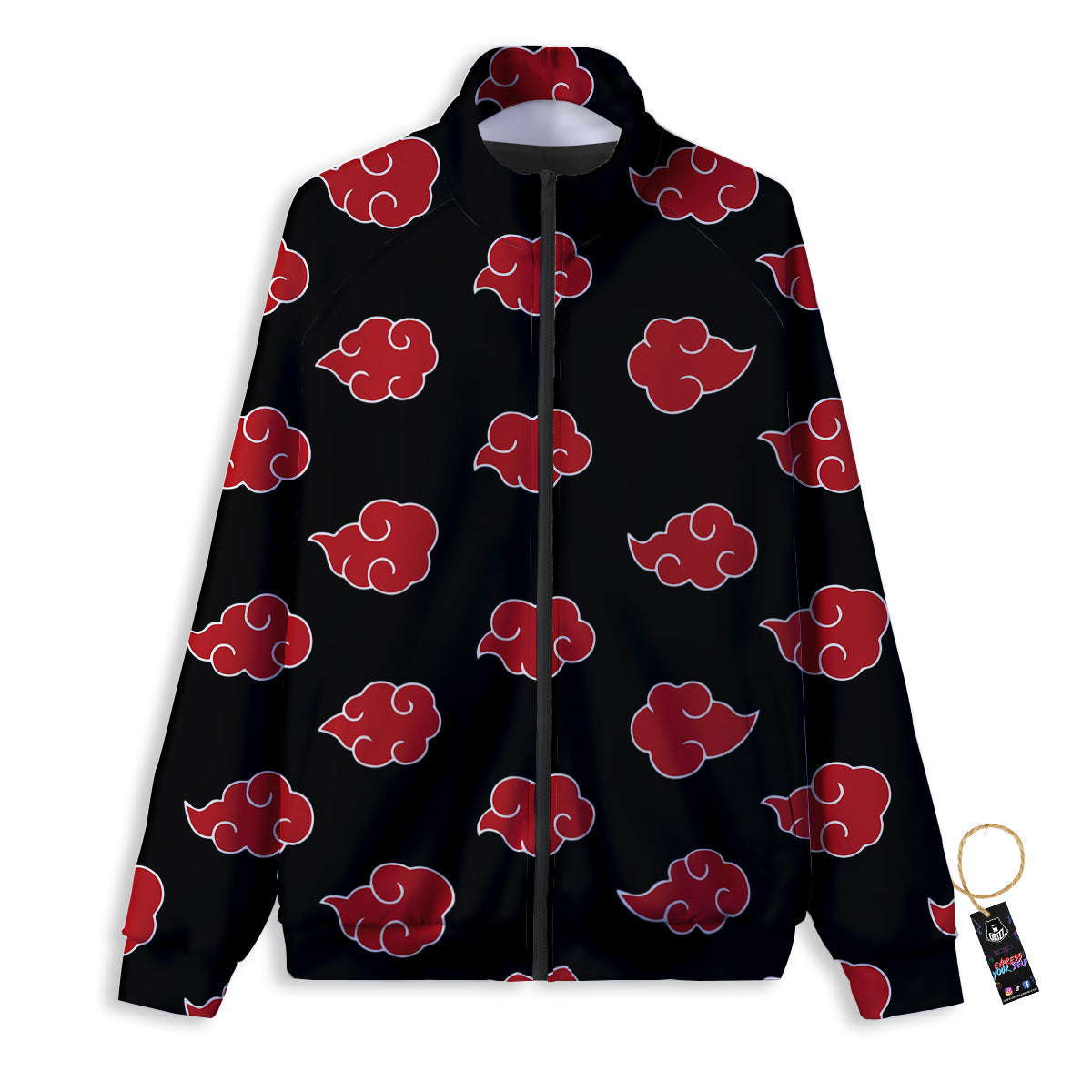 Akatsuki Print Pattern Track Jacket