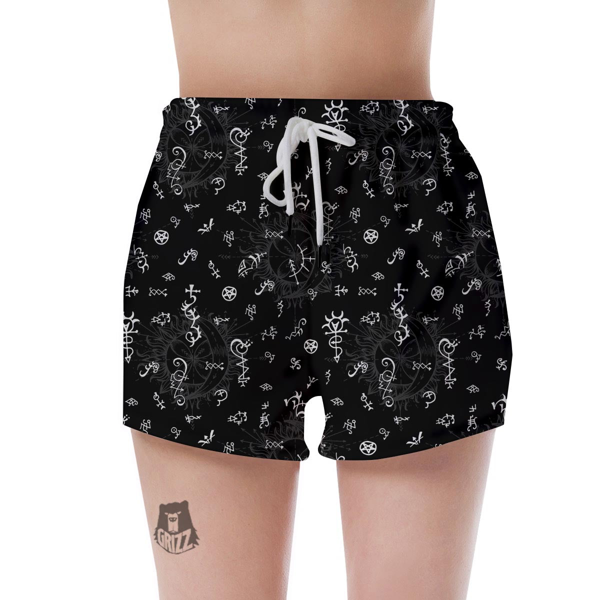 Alchemy Gothic Witch Women's Shorts-grizzshop