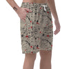 Alchemy Witchcraft Gothic Men's Shorts-grizzshop