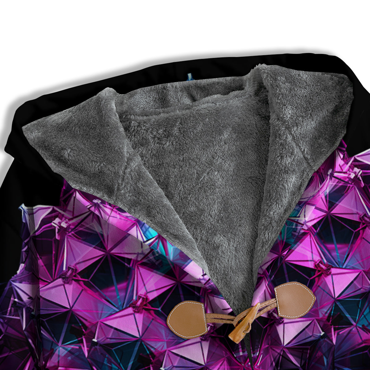 Alien Crystal Diamond Flower Print Men's Windbreaker Jacket-grizzshop
