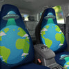 Alien Invasion And Earth Print Car Seat Covers-grizzshop