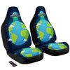 Alien Invasion And Earth Print Car Seat Covers-grizzshop