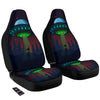 Alien Invasion On Earth Print Car Seat Covers-grizzshop