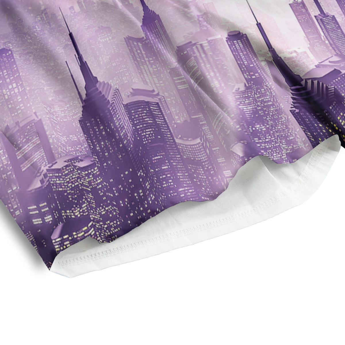 Alien Invasion Print Men's Athletic Shorts