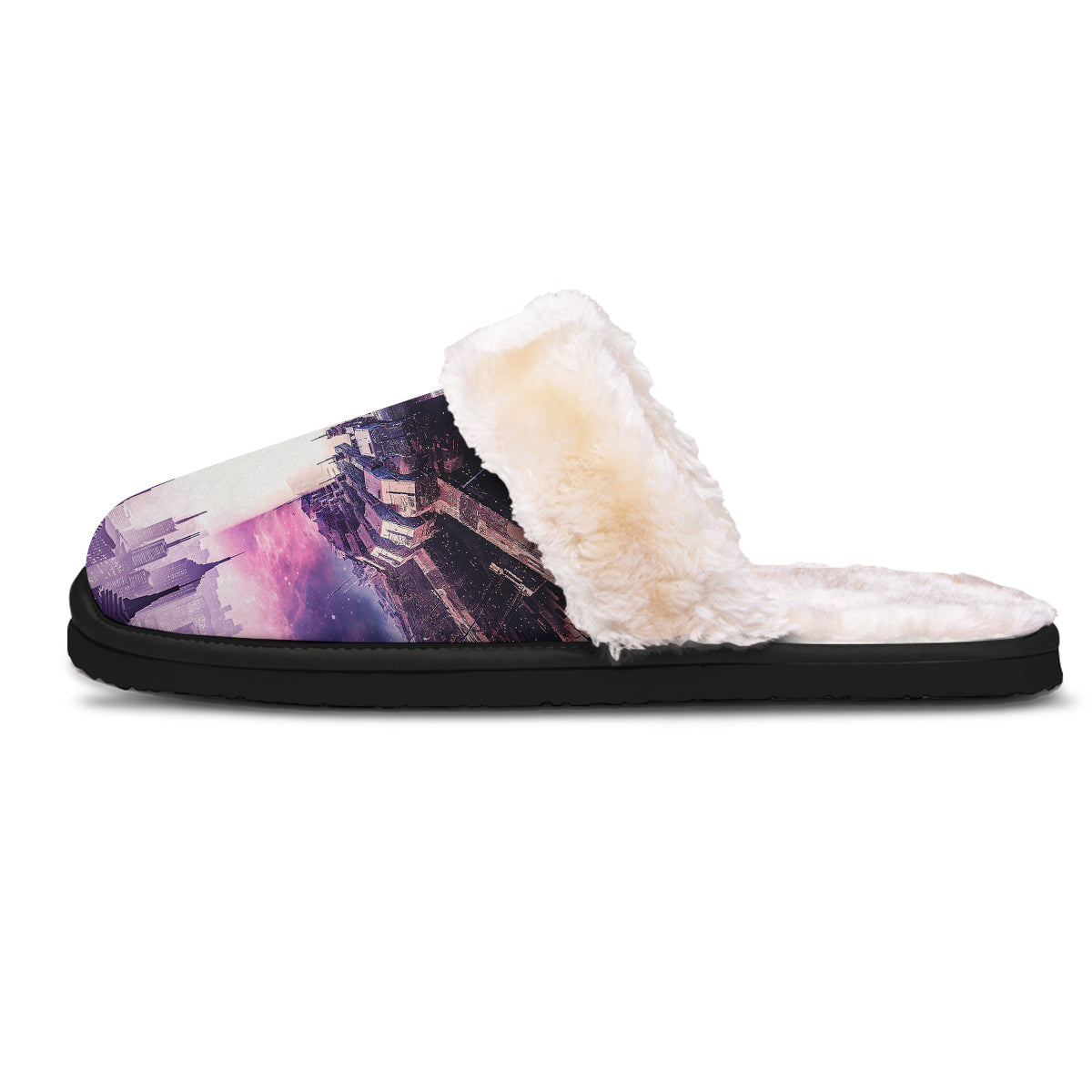 Alien Invasion Print Slippers-grizzshop