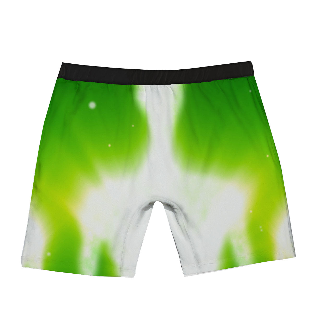 Alien Light Green Print Boxer Briefs-grizzshop