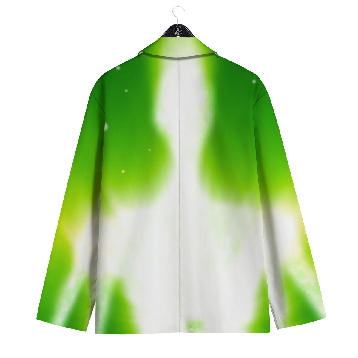 Alien Light Green Print Men's Sport Coat-grizzshop