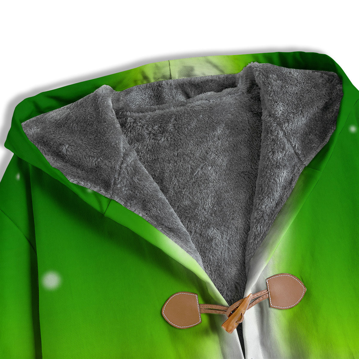 Alien Light Green Print Men's Windbreaker Jacket-grizzshop