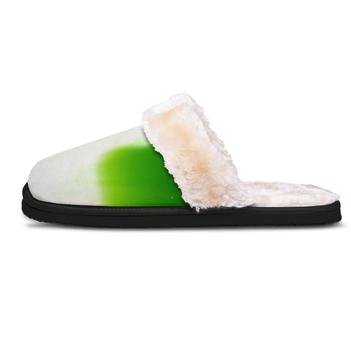 Alien Light Green Print Slippers-grizzshop