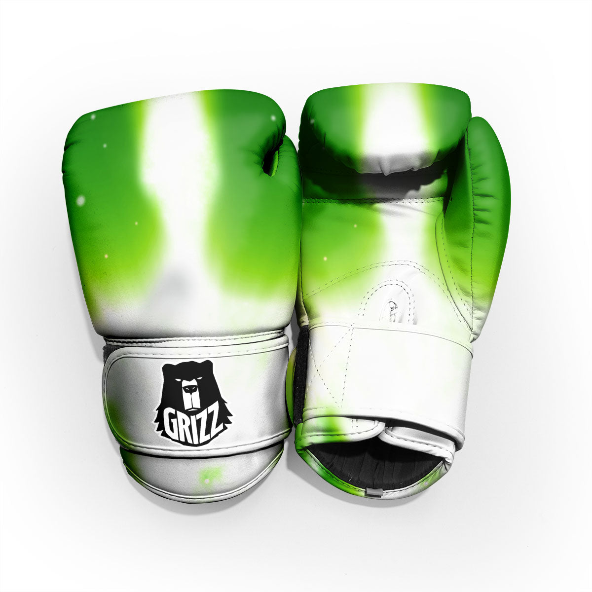 Alien Light Green Print Pro Boxing Glove