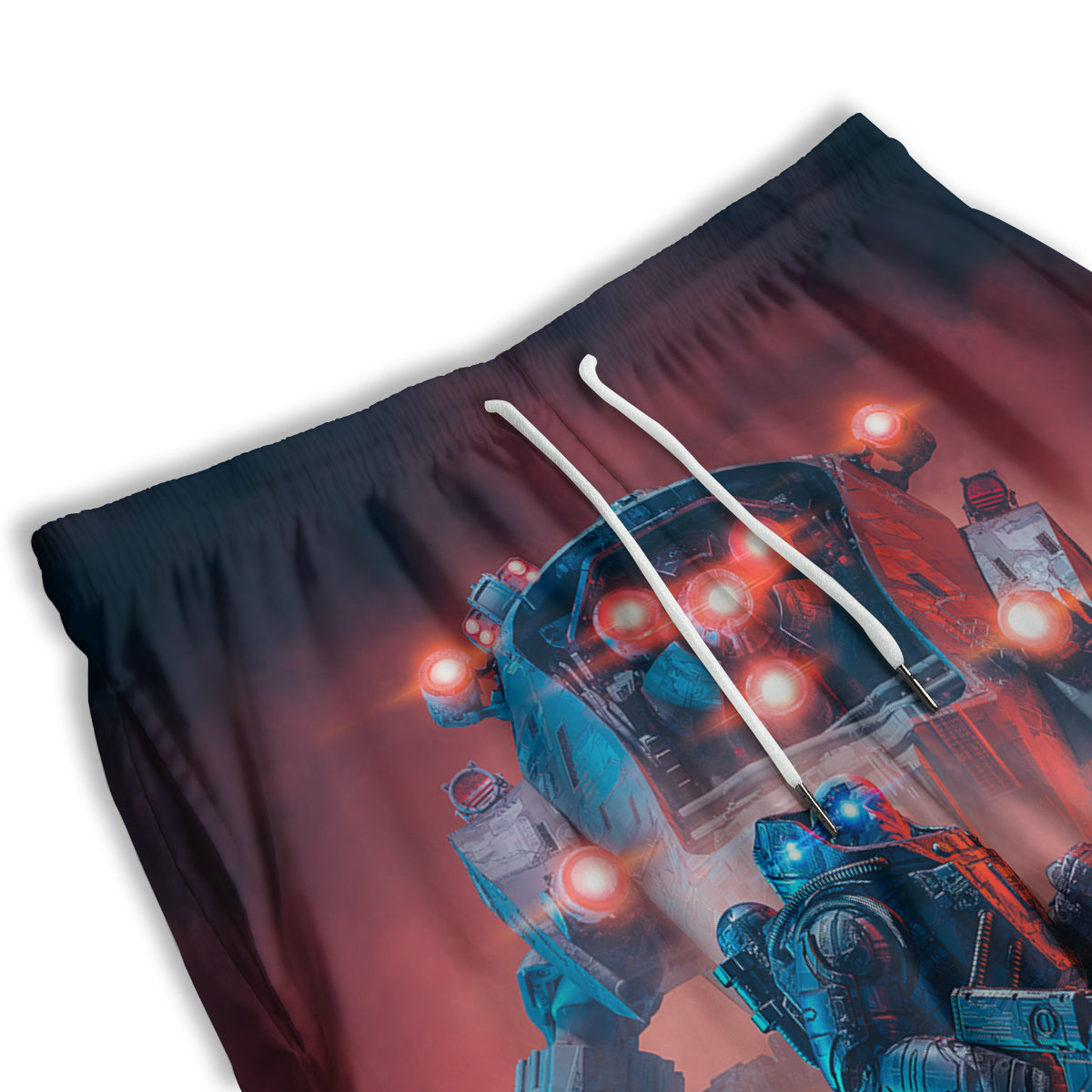 Alien Robot In the battlefield Men's Athletic Shorts