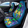 Alien Summer Beach Print Car Seat Covers-grizzshop