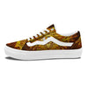 All Seeing Eye Gold Print Skate Shoes-grizzshop