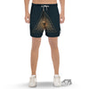 All Seeing Eye Masonic Print Men's Gym Shorts-grizzshop