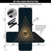 All Seeing Eye Masonic Print Recliner Protector-grizzshop