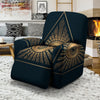 All Seeing Eye Masonic Print Recliner Slipcover-grizzshop