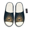 All Seeing Eye Masonic Print Sandals-grizzshop