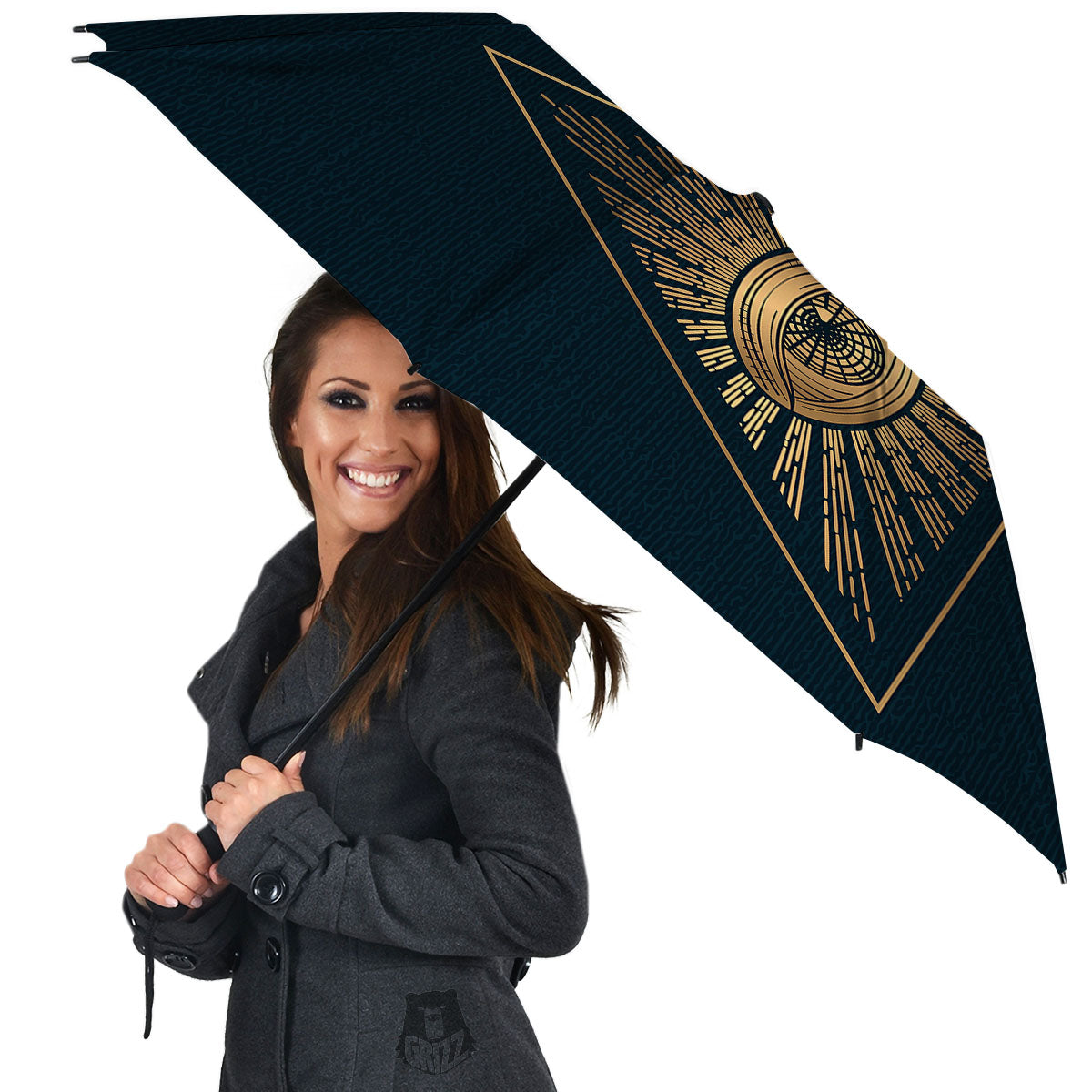 All Seeing Eye Masonic Print Umbrella-grizzshop