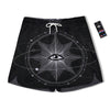 All Seeing Eye Sun Print Men's Running Shorts-grizzshop