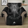 All Seeing Eye Sun Print Recliner Protector-grizzshop