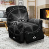 All Seeing Eye Sun Print Recliner Slipcover-grizzshop