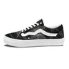 All Seeing Eye Sun Print Skate Shoes-grizzshop