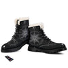 All Seeing Eye Sun Print Winter Boots-grizzshop