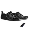 All Seeing Eye White And Black Print Water Shoes-grizzshop