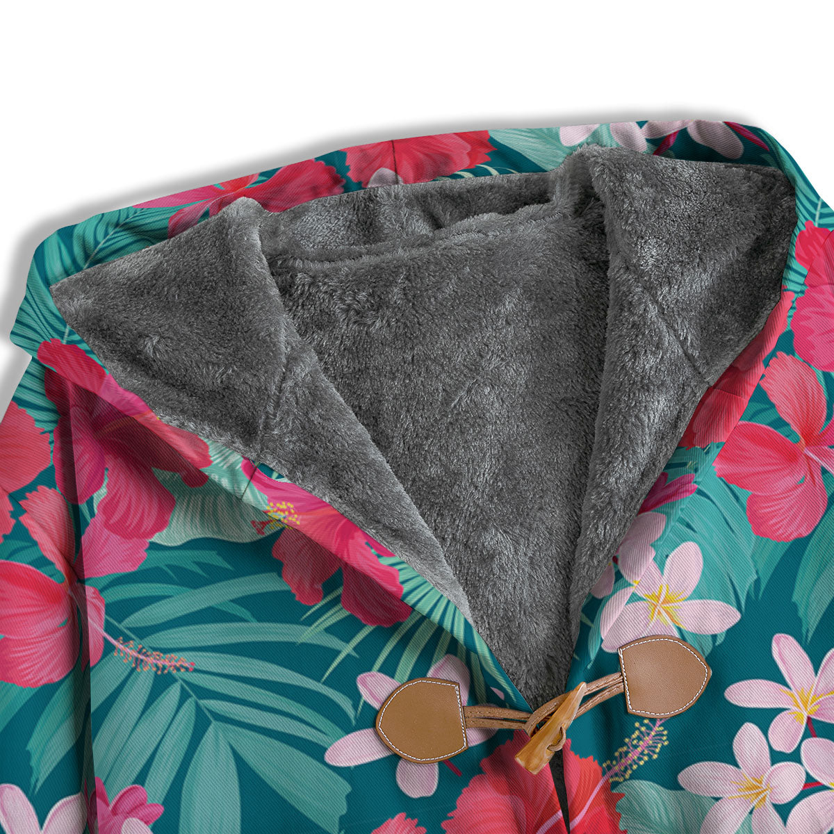 Aloha Hawaiian Flower Print Men's Windbreaker Jacket-grizzshop