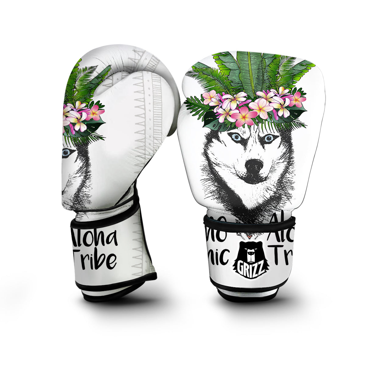 Aloha Husky Boxing Gloves-grizzshop