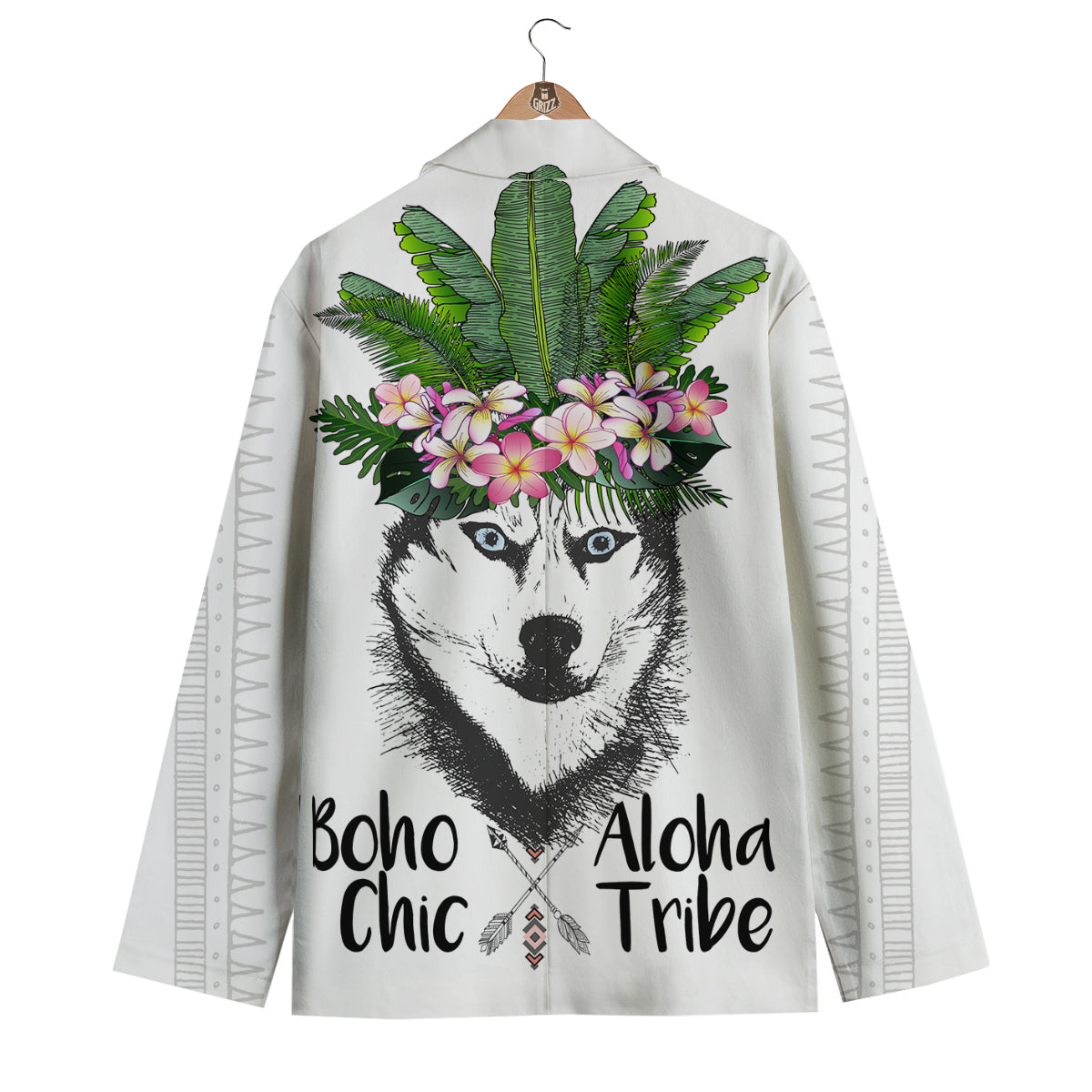 Aloha Husky Men's Blazer-grizzshop
