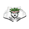 Aloha Husky Muay Thai Boxing Shorts-grizzshop